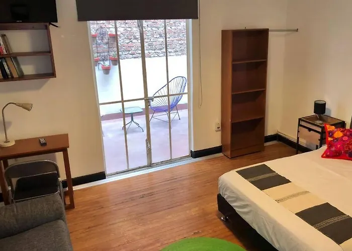 Homestay C3 Cuarto Con Terraza En Condesa Mexico City